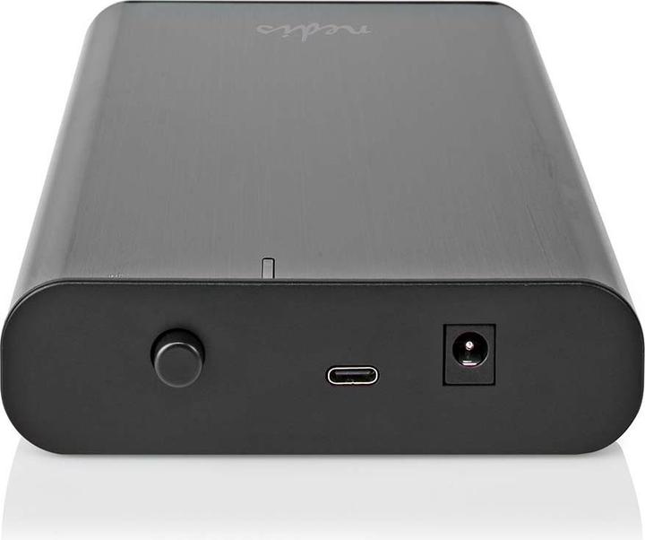 Produktbild Nedis Festplattengehäuse | 3.5 " | USB 3.1 Gen1 | USB Type-A / USB Type-C™ | Notebook / PC | Alumini (3.5")