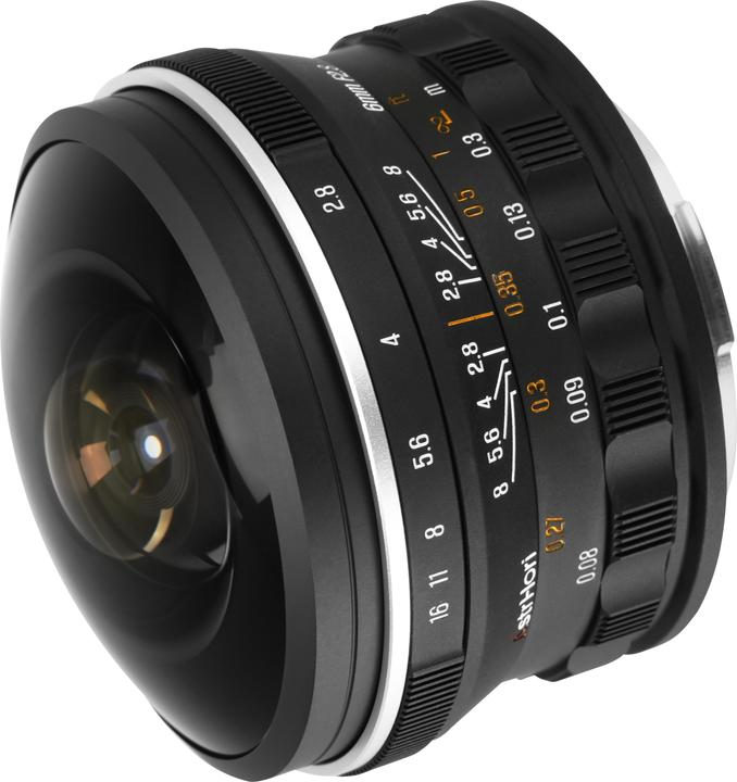 Image du produit AstrHori 6mm F2.8 Leica/Panasonic/Sigma L Mount Full Frame Lens Black (Monture L, Plein format)