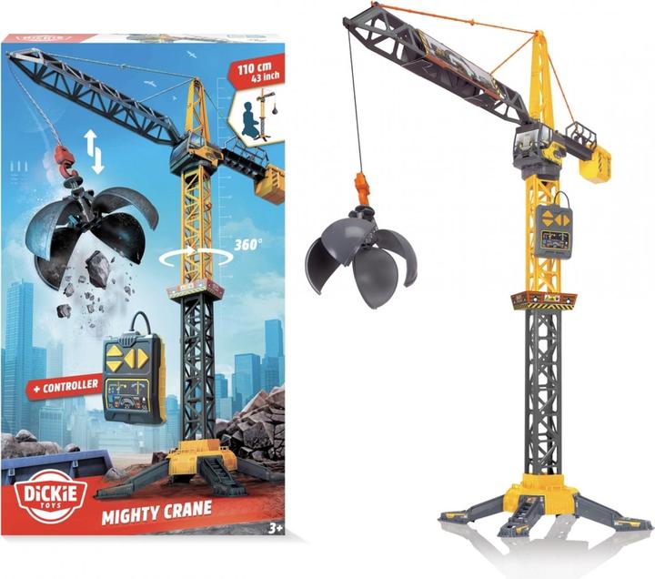 Actual product image Dickie Toy crane with 360° rotation