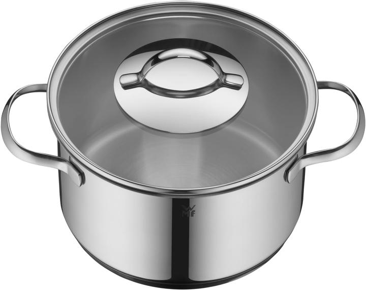 Produktbild WMF 6-teiliges Topfset Aparto (Kochtopf, Stielkasserolle, Edelstahl, 29.50 x 27 cm)