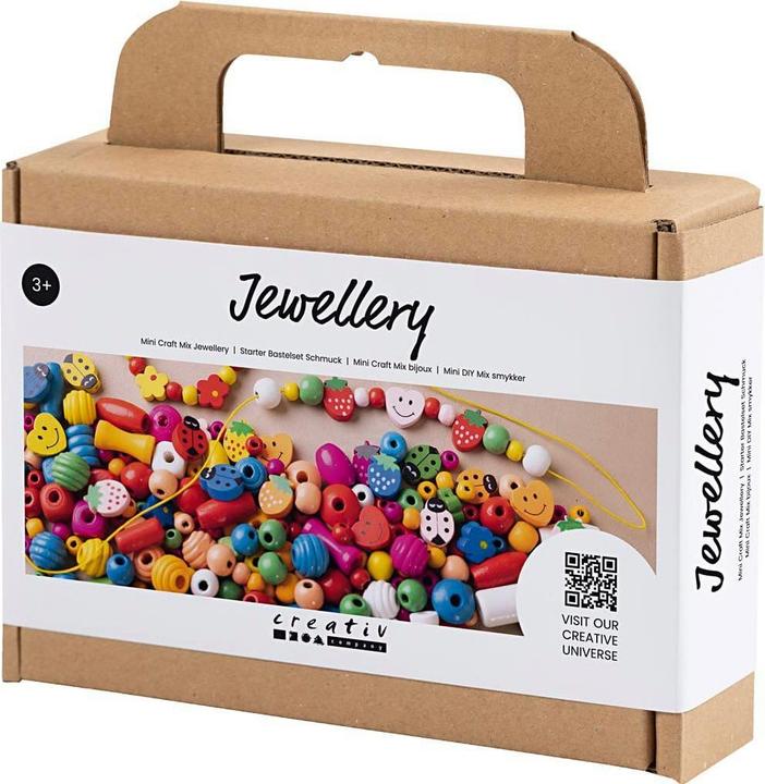 Image du produit Creativ Company Kit de création de bijoux Mini Couleurs gaies