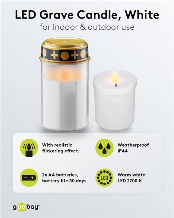 Produktbild Goobay Grablicht (1x)