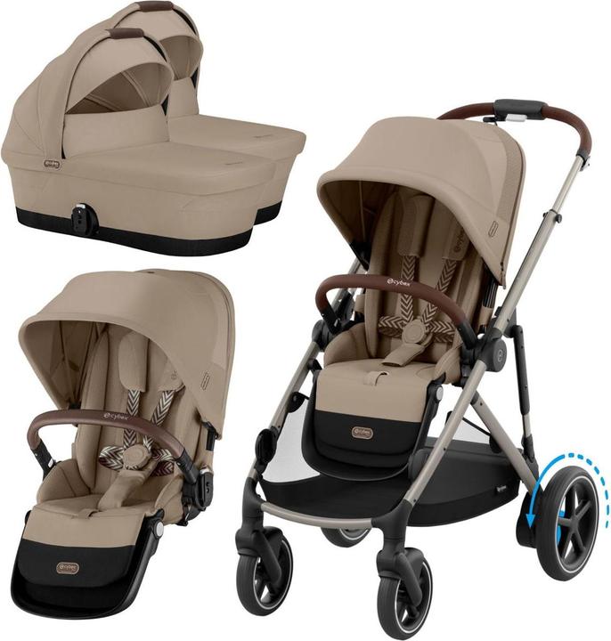 Cybex eGazelle jumelles
