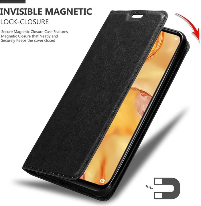 Produktbild Cadorabo Book Invisible Magnet Cover (Huawei Nova 7i, Huawei P40 Lite)
