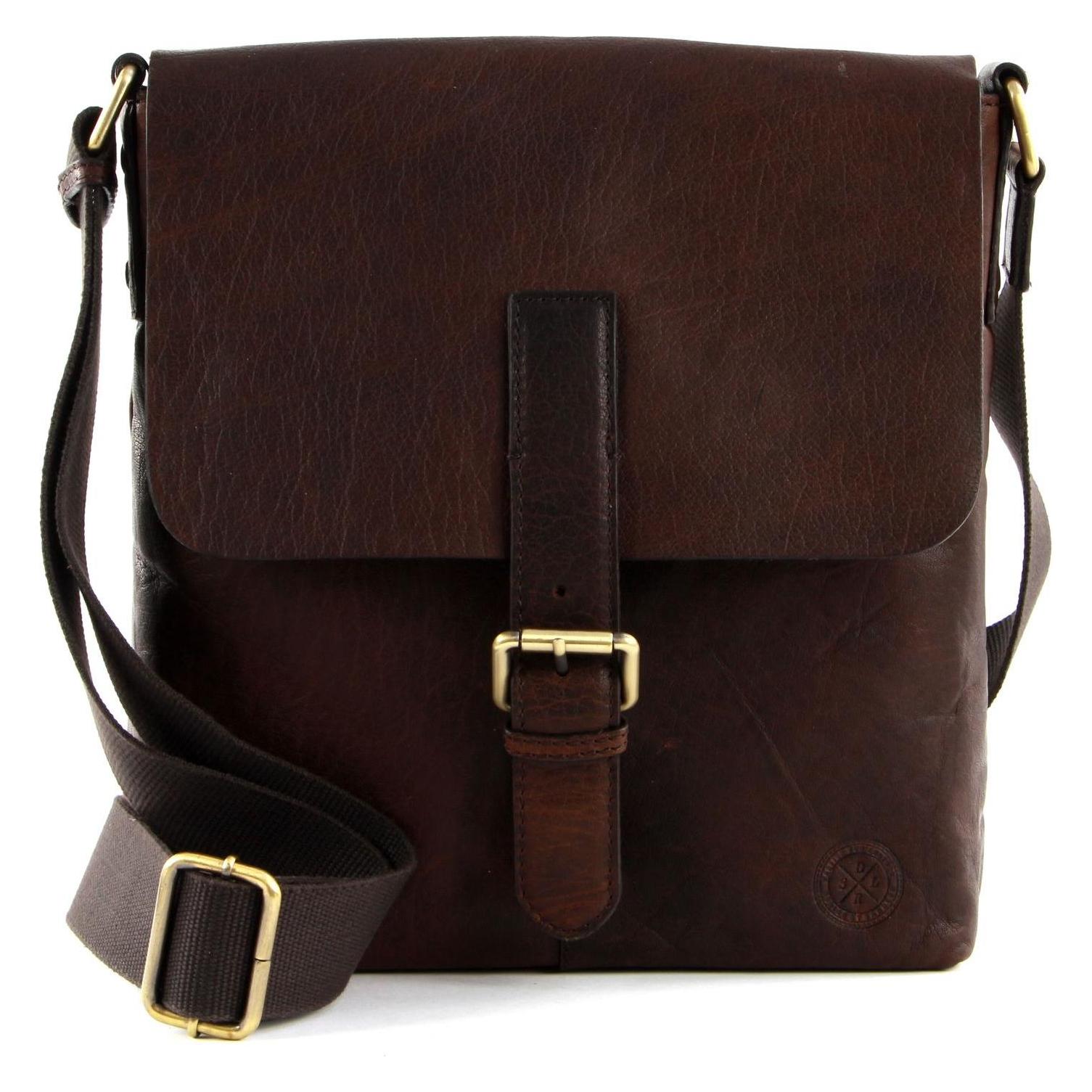 Saddler, Unisex, Handtasche, Verdal Messenger Bag, Braun