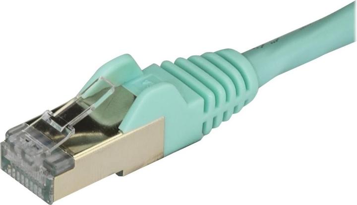 Produktbild StarTech Patch Cable Cat6a 3m Aqua (STP, CAT6a, 3 m)