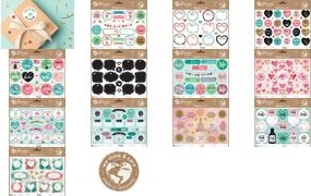 Produktbild Avery Deko Sticker