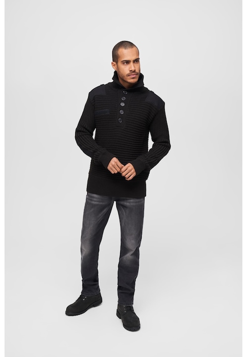 Produktbild Brandit Alpine Pullover Grösse XXL Farbe Schwarz (XXL)