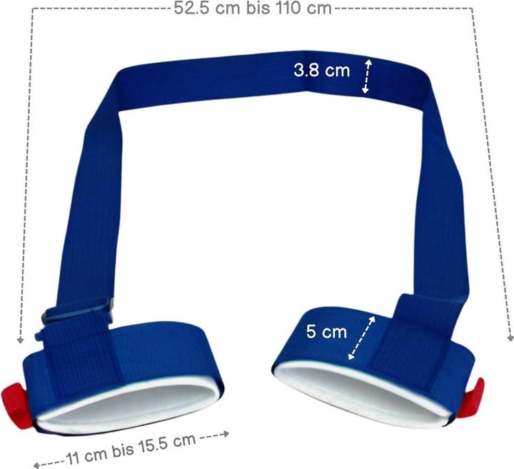 Immagine prodotto Hermex Tracolla per sci e snowboard (110 cm)