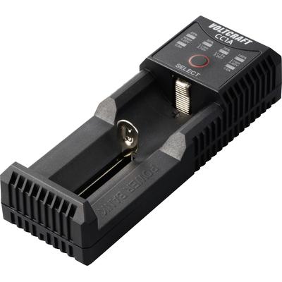 Thumbnail - Voltcraft CC1A Rundzellen-Ladegerät NiMH, LiIon, LiFePO, NiCd Mignon (AA), Micro (AAA), Baby (C), 10440, 10500 (1 Stk., ...