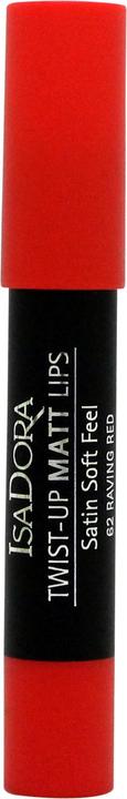 Immagine prodotto Isadora Twist-Up Matt Lips 62 Raving Red 3.3g (62 Raving Red)