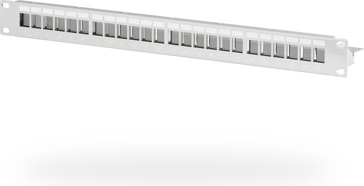 Actual product image M-Cab DISTRI. PANEL 19IN 1U 24P GREY