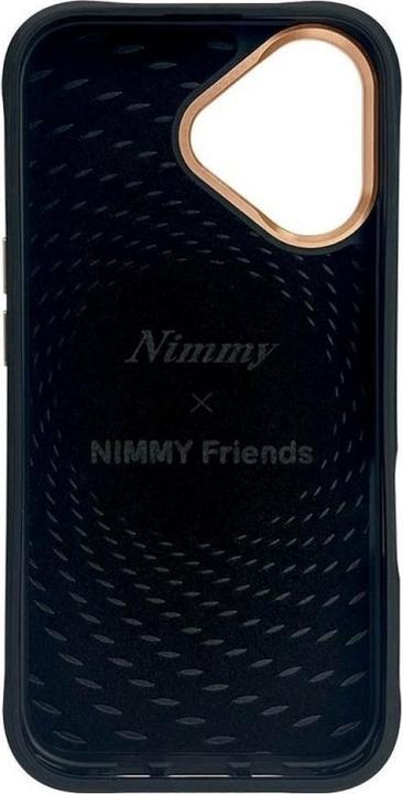 Produktbild Audi Nimmy Glasses Cool Dog MagSafe case for iPhone 16 black (Apple iPhone 16)