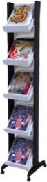Produktbild Paperflow Prospektregal Corner easyDisplays, schwarz