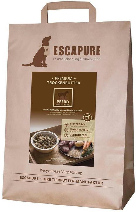 Escapure Trockenfutter gebacken mit 60% Pferd - kaufen bei Galaxus - Galaxus
