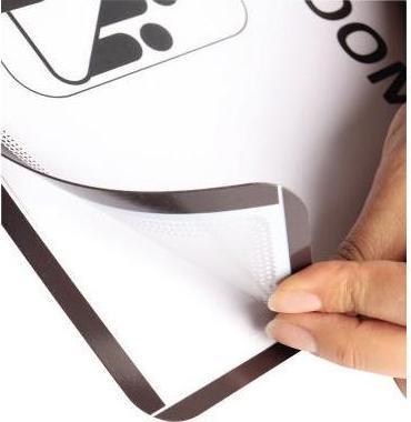 Produktbild Tarifold BIELLA Rahmen-Sichttafel Safety A4 rot/weiss selbstklebend (A4)