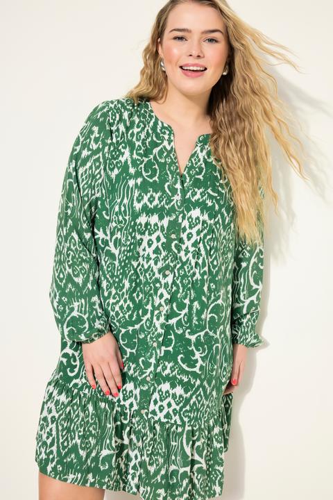 Produktbild Studio Untold Kleid, kurz, grafischer Print, Ballon-Ärmel (42, 44)