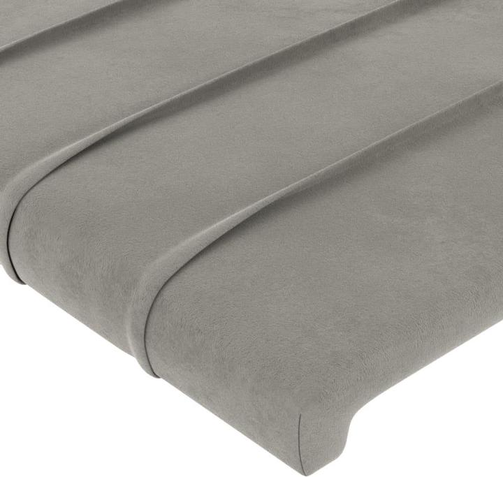 Actual product image vidaXL Bettgestell mit Kopfteil (140 x 200 cm)