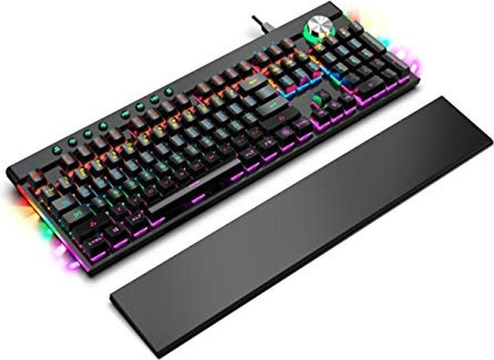 Actual product image Varr neon keyboard (45088) (USA, Cable)