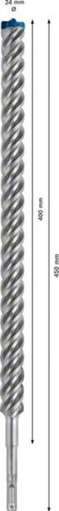 Image du produit Bosch Professional Zubehör Foret marteau Expert SDS plus-7X, 24 x 400 x 450 mm (24 mm)