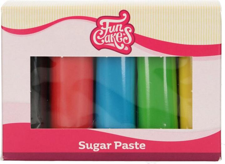 FunCakes Pasta di zucchero Colori essenziali (1 x)