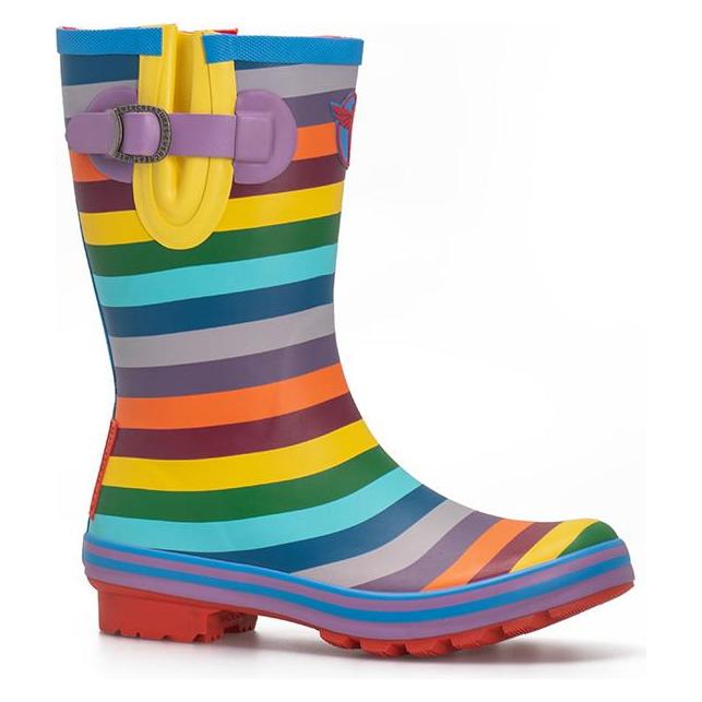 Rouchette, Damen, Gummistiefel, Rainbow, Mehrfarbig, (37)