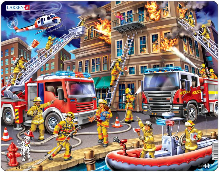 Larsen Firefighters (45 pieces)