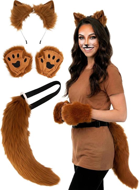 Metamorph Brauner Fuchs Kostümset (One Size)