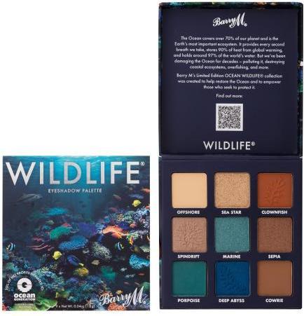 Produktbild Barry M Wildlife Ocean Eyeshadow Palette