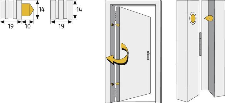 Produktbild Abus TAS82 CL/DFNLI