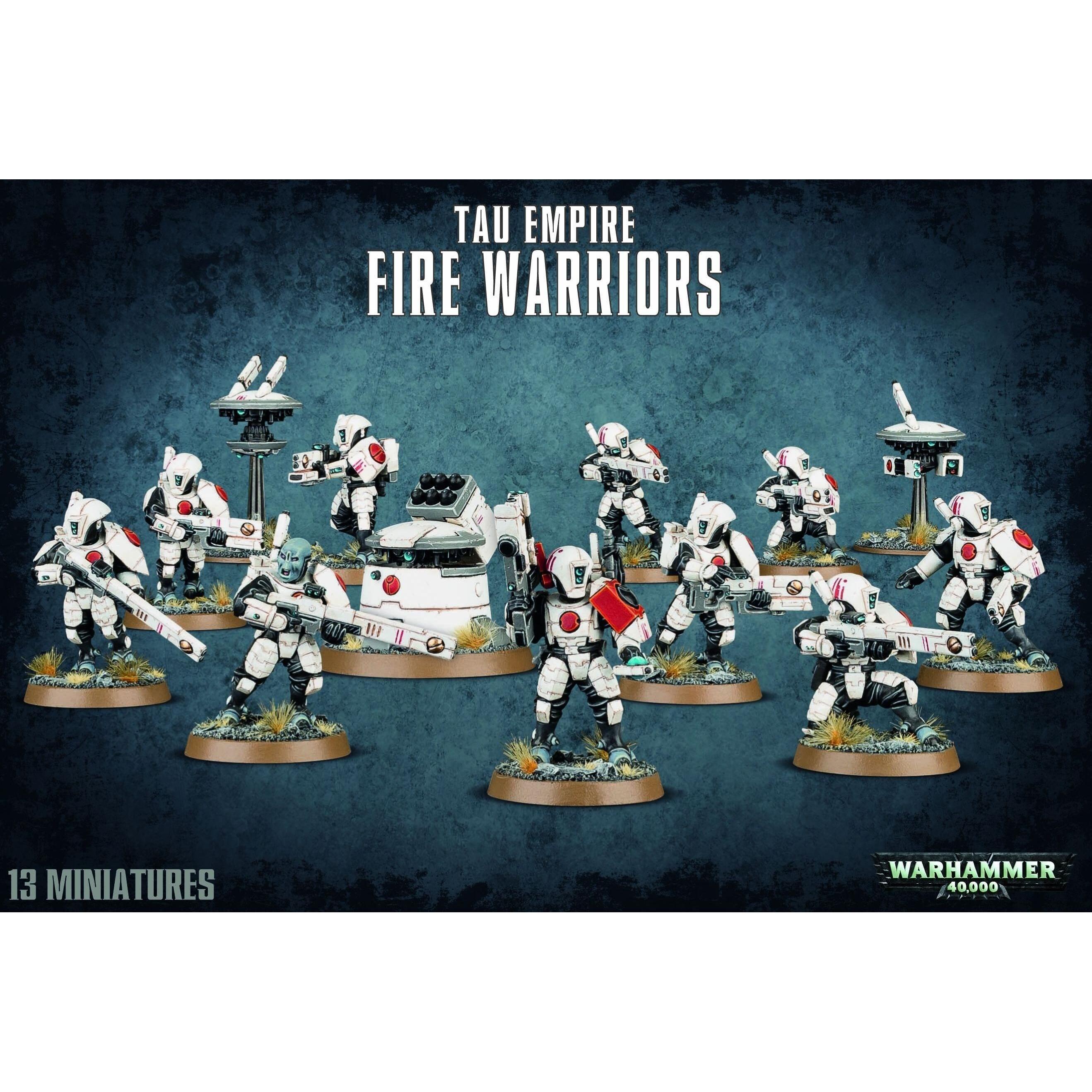 Games Workshop Warhammer 40k - Squadra d'assalto dei Guerrieri del Fuoco Tau / Breacher