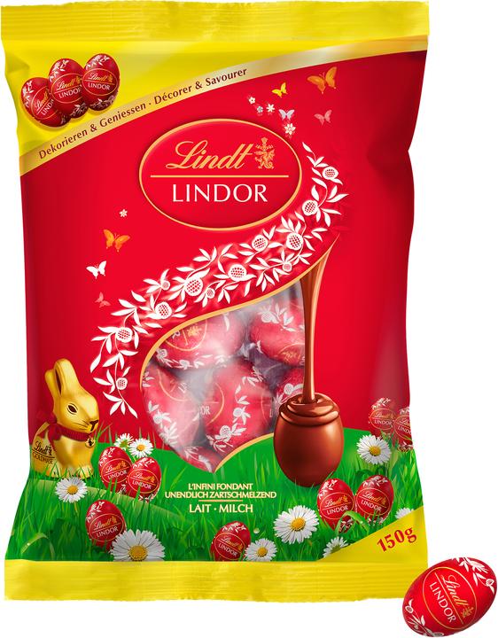 Actual product image Lindt Lindor Eili Milk Easter (150 g)
