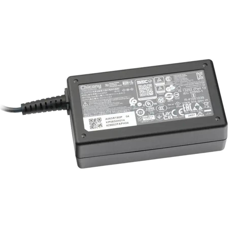 Acer AC Adapter 65W / 3.42A / 19V / 1.7 x 5.5 x 11mm (65 W), Notebook Netzteil