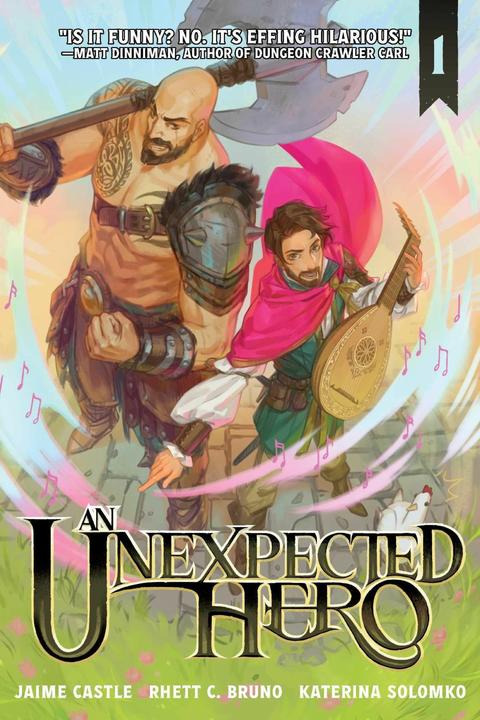 Image du produit An Unexpected Hero (Light Novel) Vol. 1 (Anglais, Adrian F. Wassel, Château de Jaime, Der-Shing Helmer, Katerina Solomko, Rhett C. Bruno, 2025)