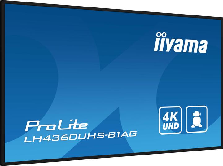 Actual product image iiyama ProLite LH4360UHS-B1AG (3840 x 2160 Pixels, 42.50")
