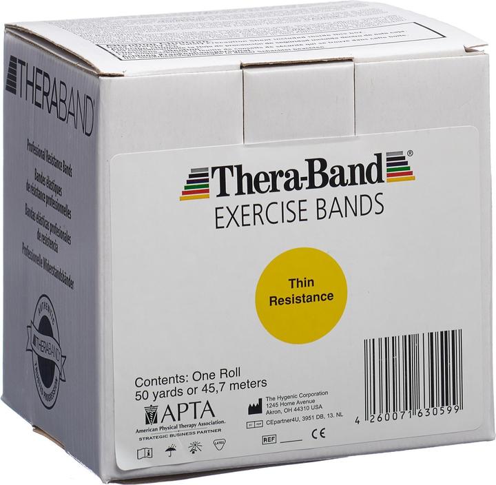 Produktbild TheraBand Übungsband (45.70 m, Leicht)