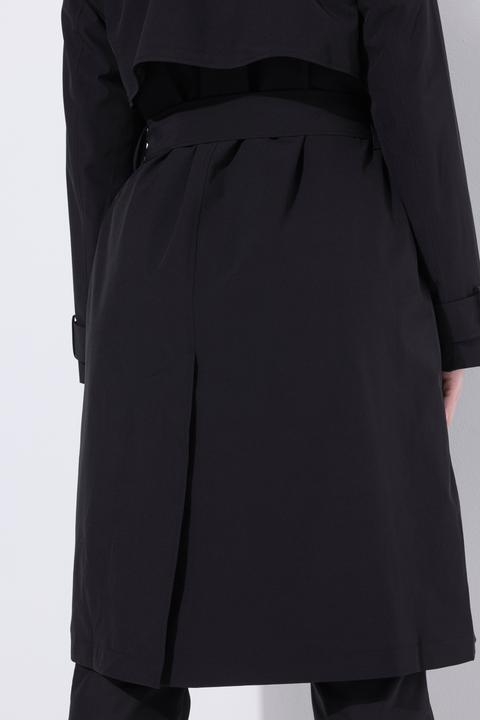 Actual product image Ulla Popken Satin Lined Trenchcoat