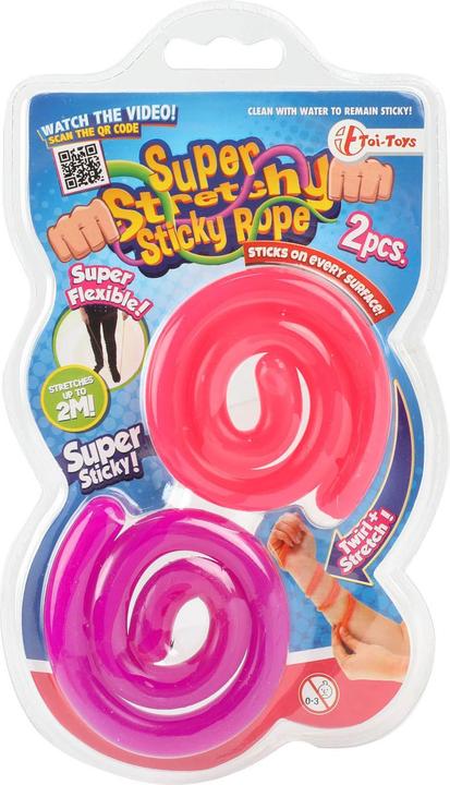 Productafbeelding Toi-Toys Zelfklevende rekbare touwen, 2st.