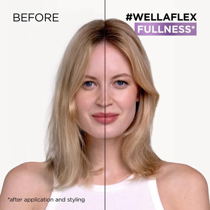 Immagine prodotto Wella Wellaflex Fullness per capelli sottili (Agente schiumogeno, Schiuma a volume, 200 ml)