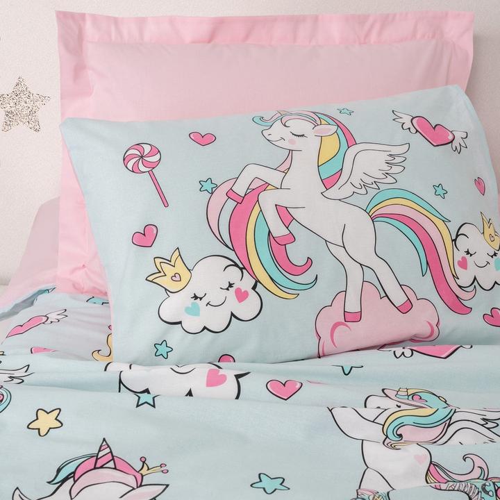 Cotton Box Twinka Unicorn (160 x 210 cm, 50 x 70 cm)