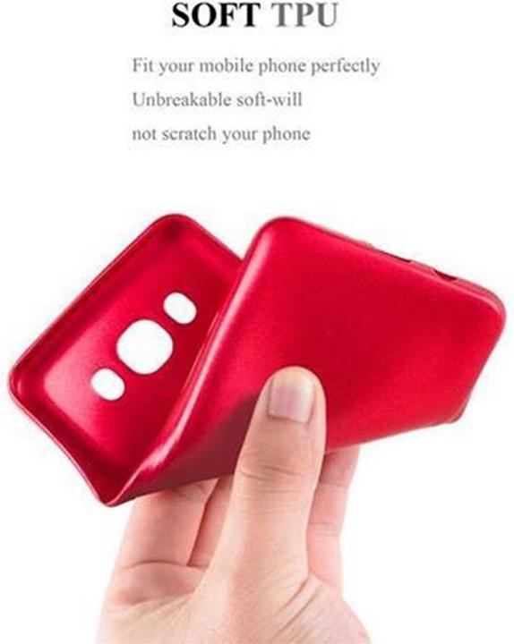 Actual product image Cadorabo TPU Matt Metallic Cover (Samsung Galaxy J7 2016)