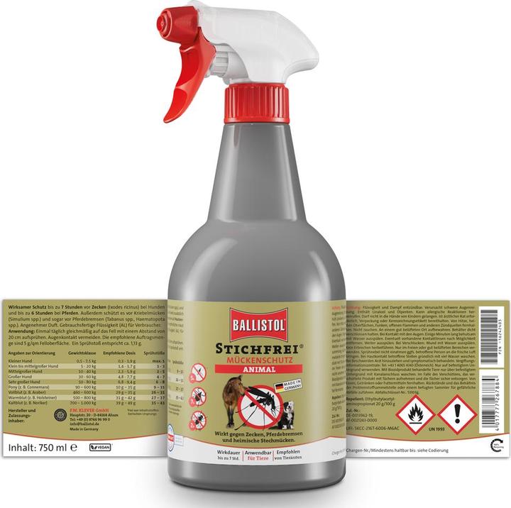 Image du produit Kerbl BALLISTOL Animal sans aiguillon