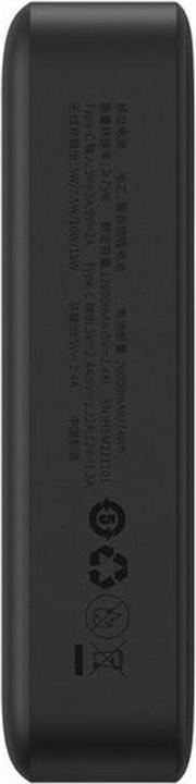 Image du produit Baseus Banque d'alimentation Magnetic Mini 20000mAh 20W (black) (20000 mAh, 20 W, 74 Wh)