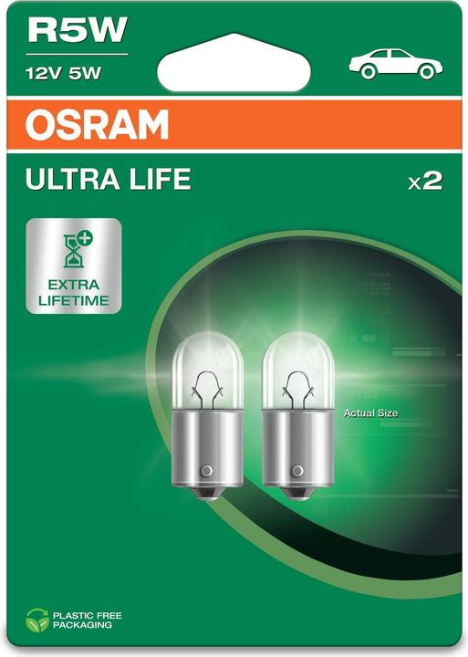 Image du produit Osram 4062172394772 Signal Ampoule Ultra Life R5W 5 W 12 V (R5W)