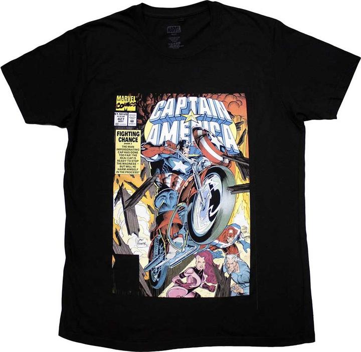 Captain America Wheel Comic Cover