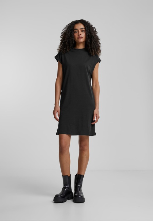 Actual product image Urban Classics Ladies Turtle Extended Shoulder Dress (XS)