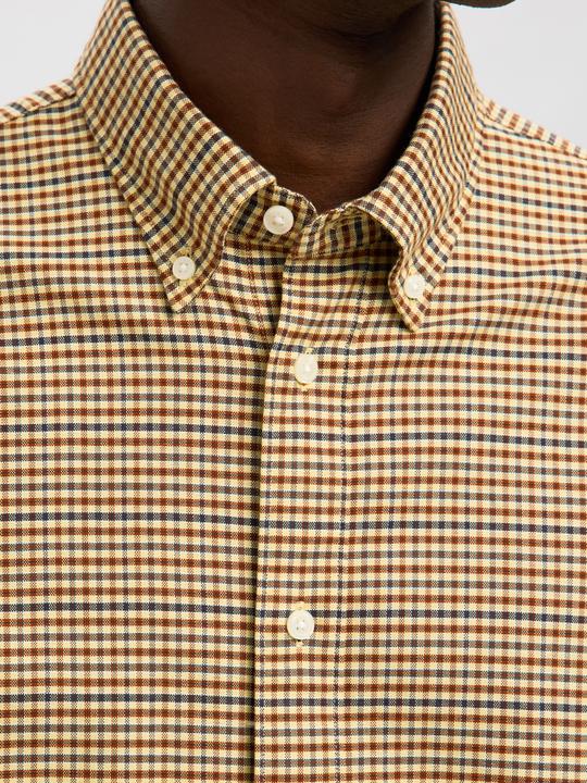 Produktbild Selected Homme Regular Fit Baumwoll Button Down Hemd (L)