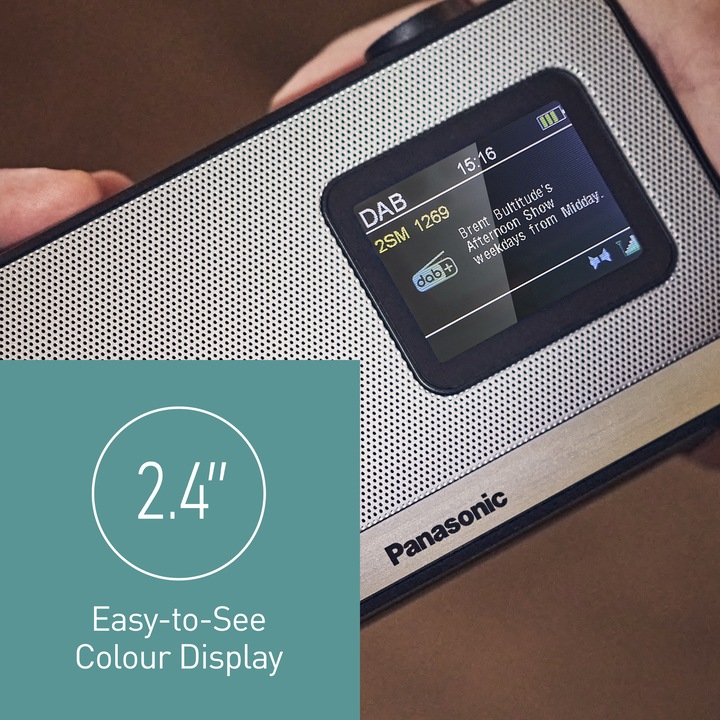 Produktbild Panasonic RF-D15EG-K (DAB+, FM, Bluetooth)