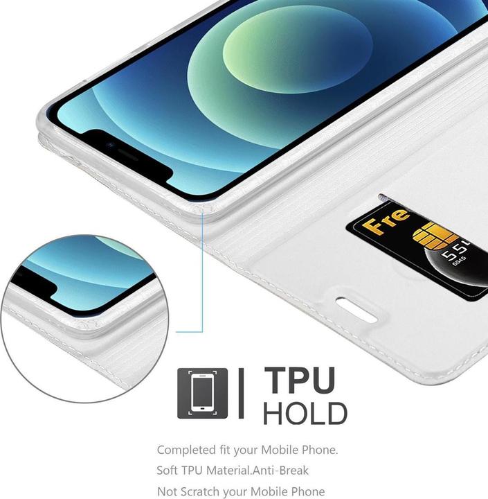 Actual product image Cadorabo Book Classy Style Cover (Apple iPhone 12 mini)