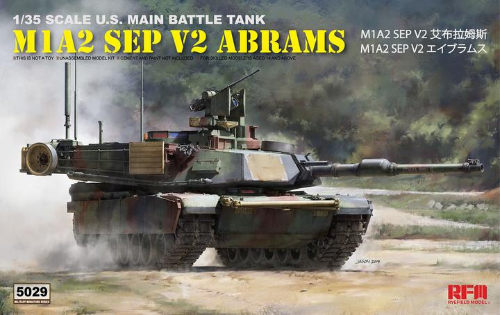 Actual product image Rye Field Model M1A2 SEP V2 ABRAMS